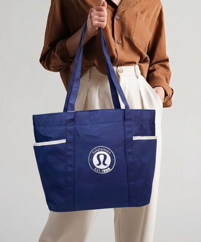 ساک ورزشی باشگاهی مدل پارچه ای لولولمون lululemon